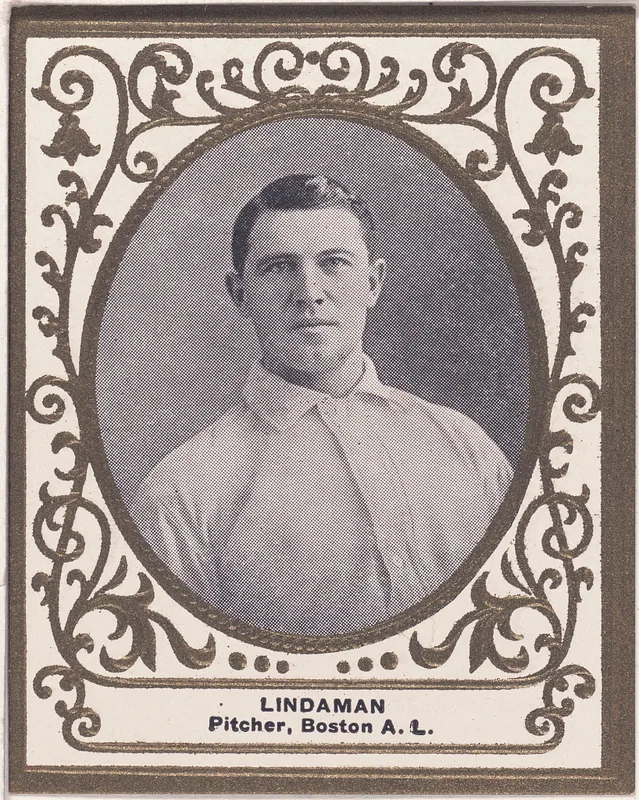 Front of Vive Lindaman card, 1909 T204 Ramly, catalog no. 70