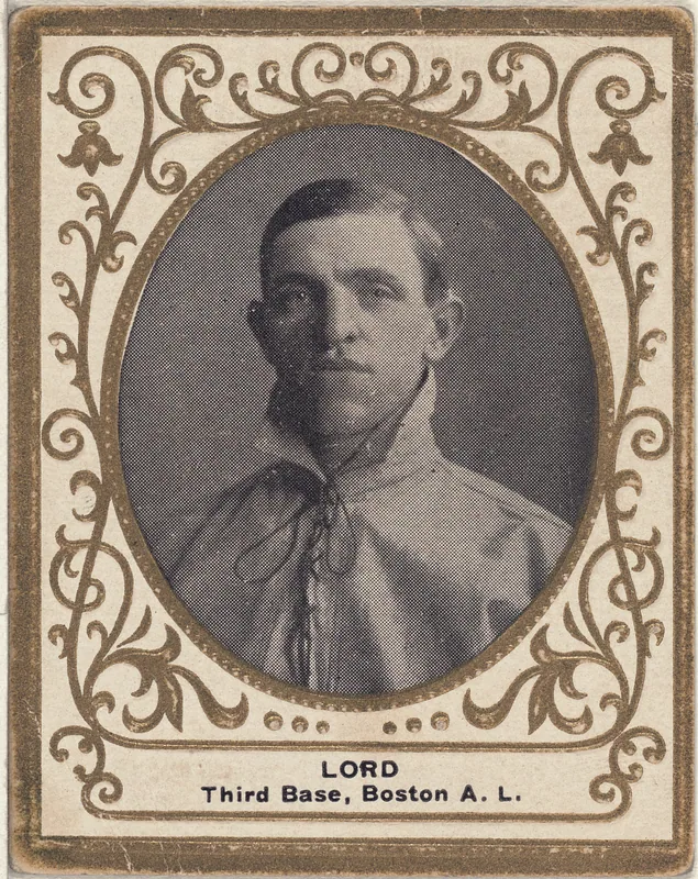 Front of Harry Lord card, 1909 T204 Ramly, catalog no. 72