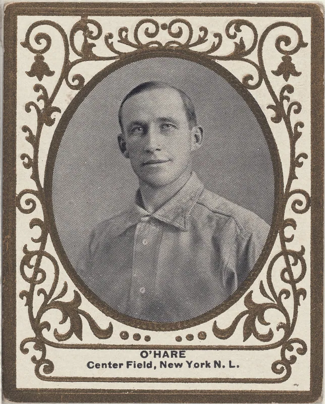 Front of Bill O'Hara card, 1909 T204 Ramly, catalog no. 92