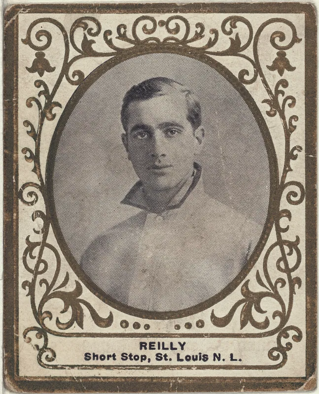 Front of Tom Reilly card, 1909 T204 Ramly, catalog no. 101
