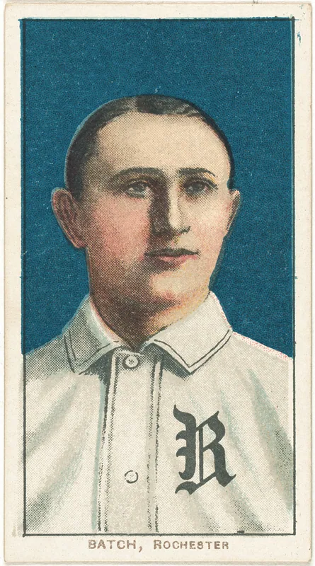 Front of Emil Batch card, 1909 T206 White Borders, catalog no. 237
