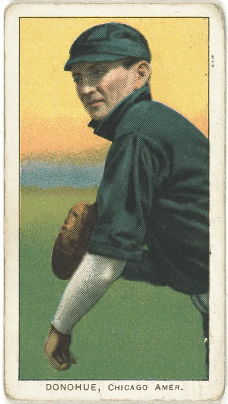 Front of Jiggs Donahue card, 1909 T206 White Borders, catalog no. 1352