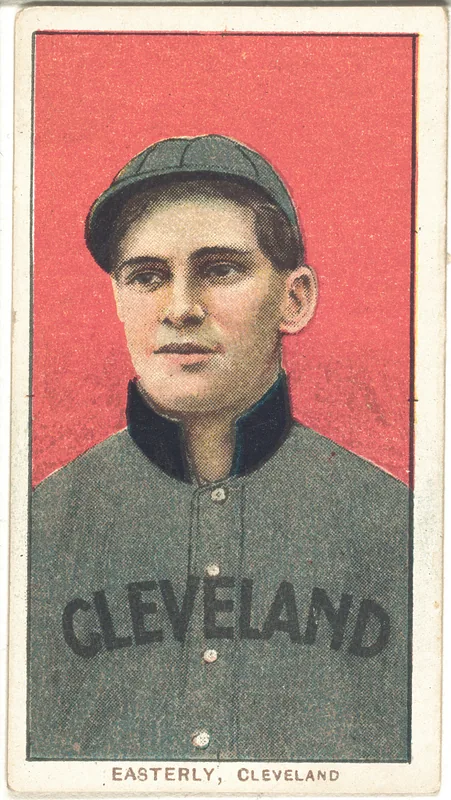 Front of Ted Easterly card, 1909 T206 White Borders, catalog no. 1629