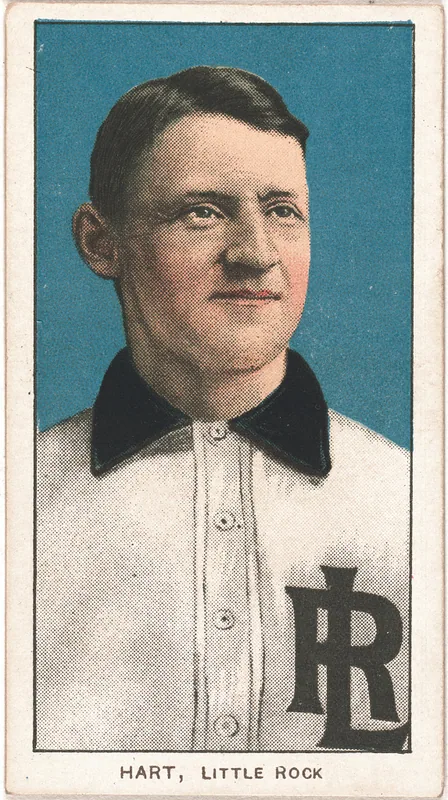 Front of Bill Hart card, 1909 T206 White Borders, catalog no. 2074