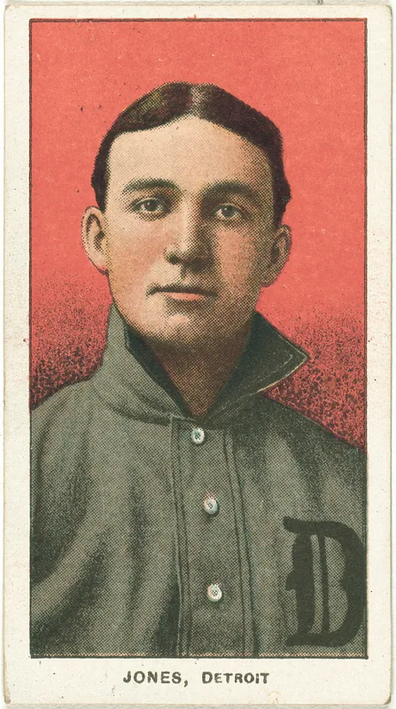 Front of Davy Jones card, 1909 T206 White Borders, catalog no. 2394
