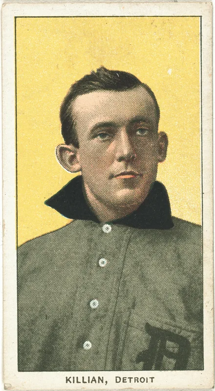 Front of Ed Killian card, 1909 T206 White Borders, catalog no. 2535