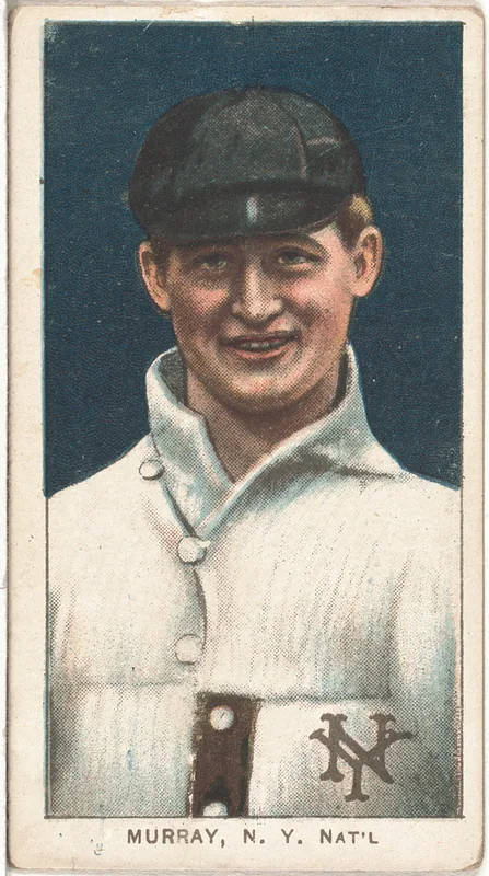 Front of Red Murray card, 1909 T206 White Borders, catalog no. 3567