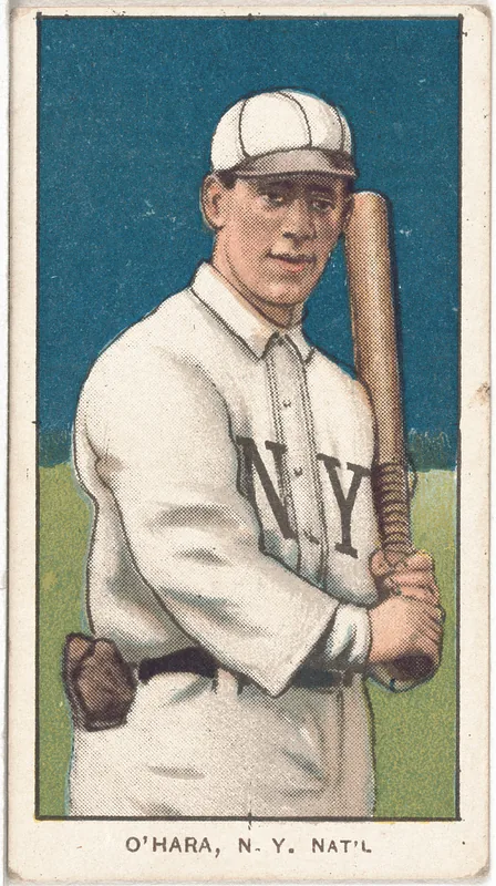 Front of Bill O'Hara card, 1909 T206 White Borders, catalog no. 3652
