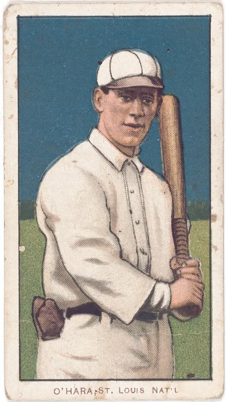 Front of Bill O'Hara card, 1909 T206 White Borders, catalog no. 3653