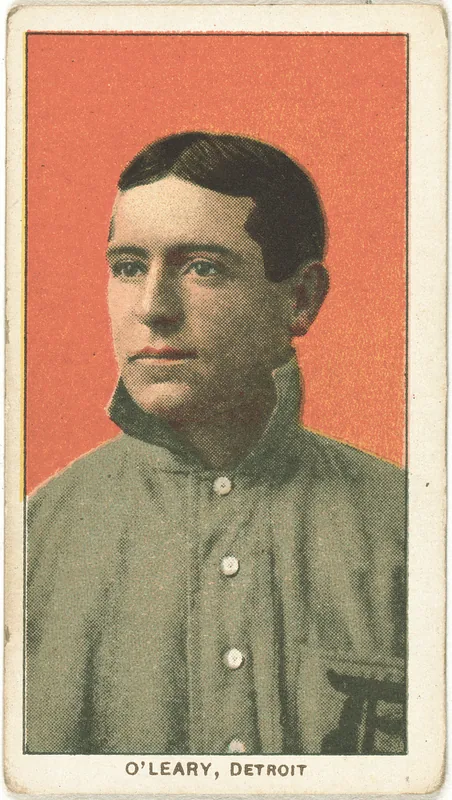 Front of Charley O'Leary card, 1909 T206 White Borders, catalog no. 3701