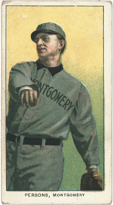 Front of Arch Persons card, 1909 T206 White Borders, catalog no. 3855