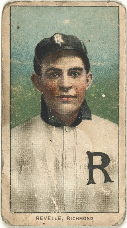 Front of Dutch Revelle card, 1909 T206 White Borders, catalog no. 4051