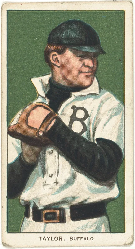 Front of Dummy Taylor card, 1909 T206 White Borders, catalog no. 4772