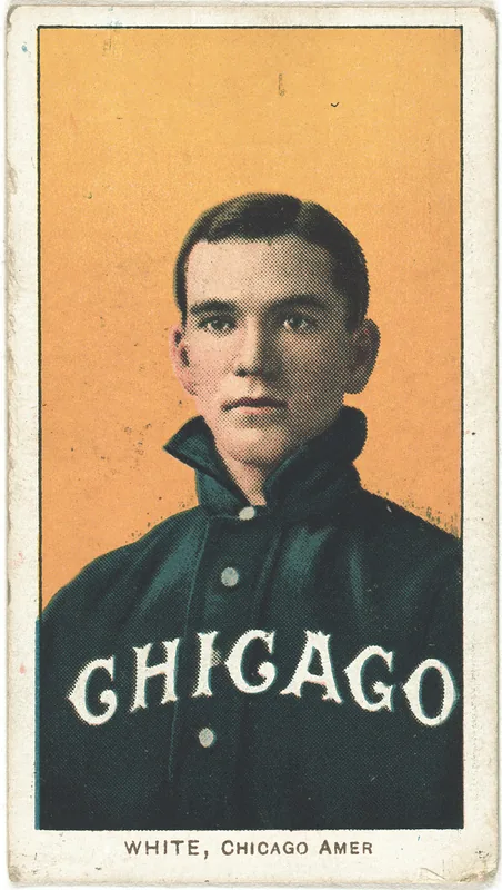 Front of Doc White card, 1909 T206 White Borders, catalog no. 5017