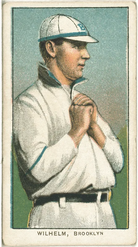 Front of Kaiser Wilhelm card, 1909 T206 White Borders, catalog no. 5043