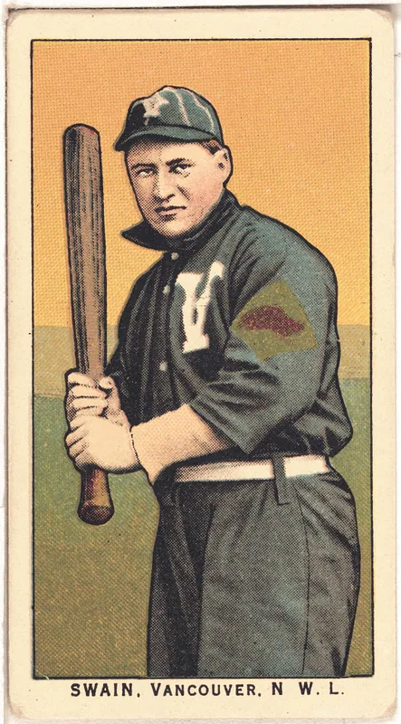Front of Cy Swain card, 1909 T212 Obak, catalog no. 232