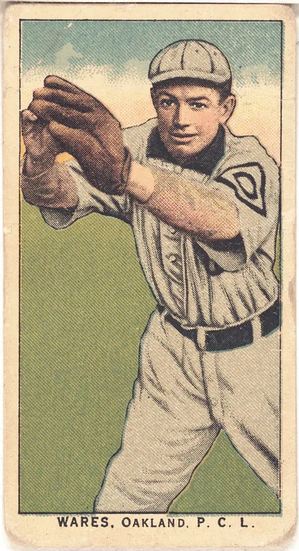 Front of Clyde Wares card, 1909 T212 Obak, catalog no. 242