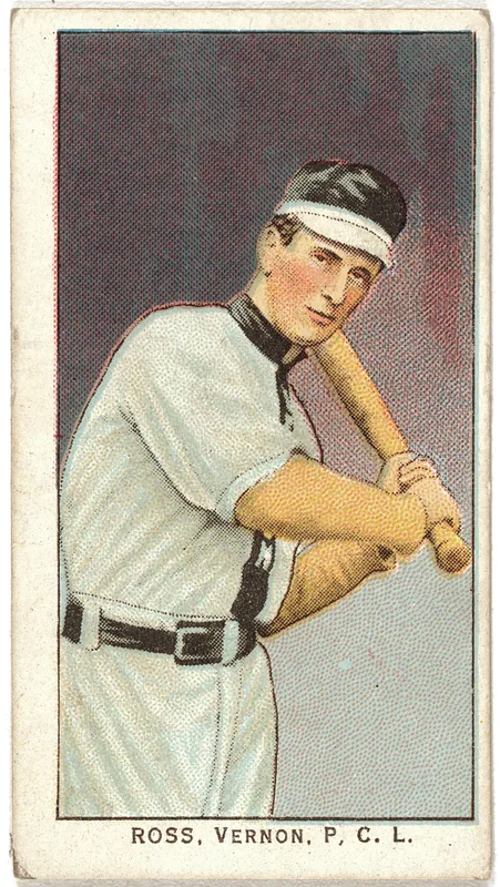 Front of Arthur Ross card, 1909 T212 Obak, catalog no. 377
