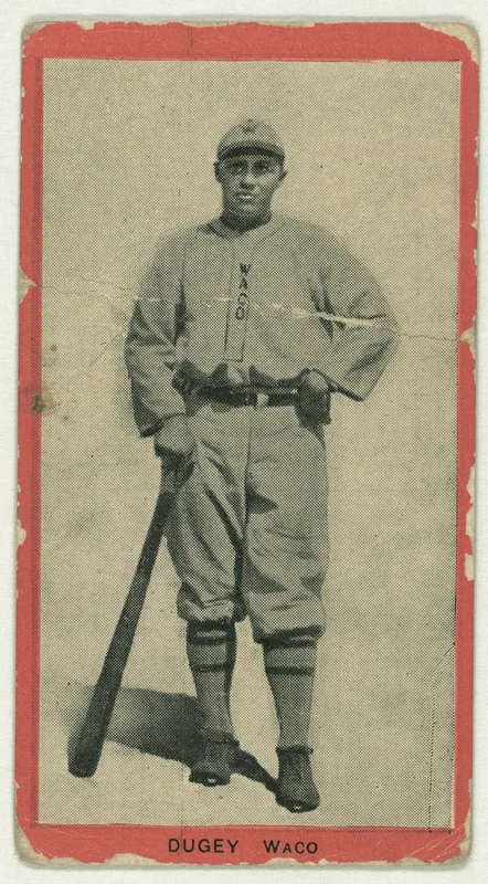 Front of Oscar Dugey card, 1910 T210 Old Mill, catalog no. 164