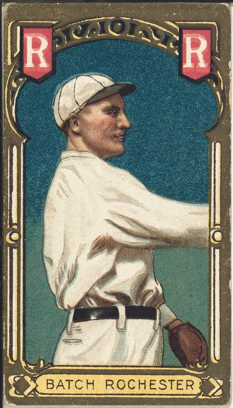 Front of Emil Batch card, 1911 T205 Gold Borders, catalog no. 73