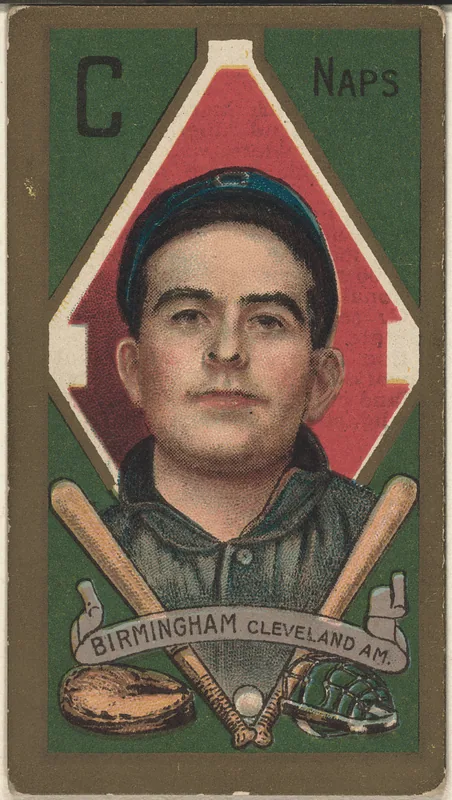 Front of Joe Birmingham card, 1911 T205 Gold Borders, catalog no. 141