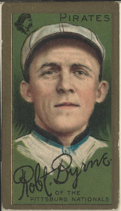 Front of Bobby Byrne card, 1911 T205 Gold Borders, catalog no. 200