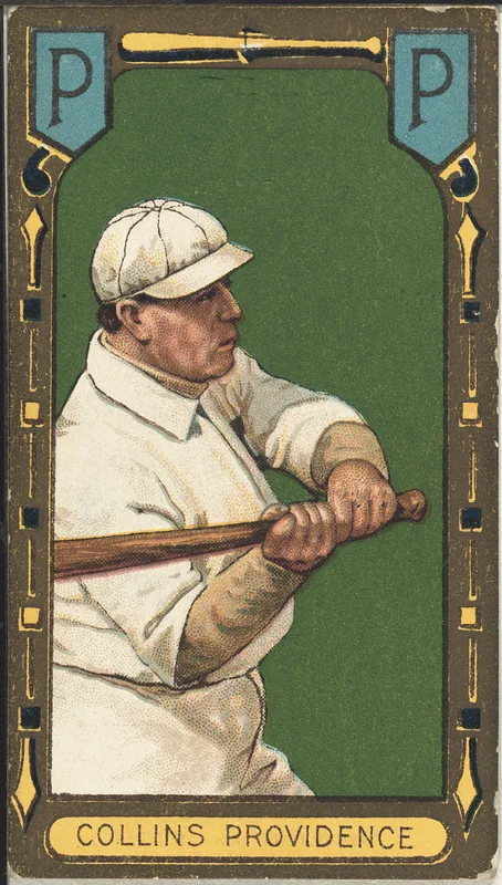 Front of Jimmy Collins card, 1911 T205 Gold Borders, catalog no. 281