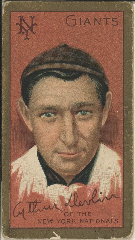 Front of Arthur Devlin card, 1911 T205 Gold Borders, catalog no. 331