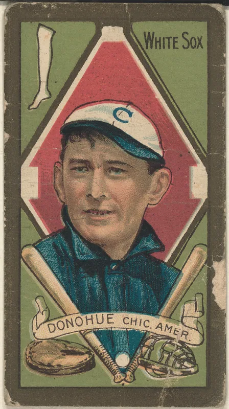 Front of Jiggs Donahue card, 1911 T205 Gold Borders, catalog no. 352