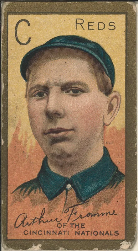Front of Art Fromme card, 1911 T205 Gold Borders, catalog no. 516
