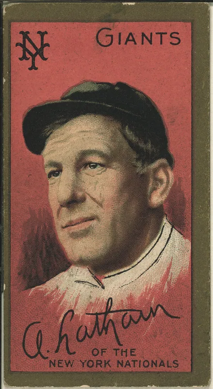 Front of Arlie Latham card, 1911 T205 Gold Borders, catalog no. 779