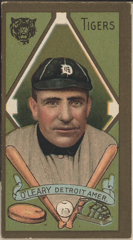 Front of Charley O'Leary card, 1911 T205 Gold Borders, catalog no. 1069
