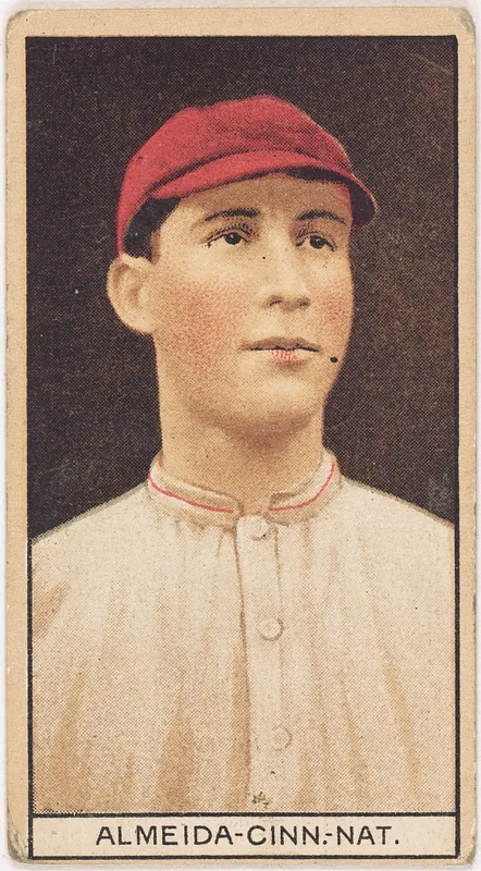 Front of Rafael Almeida card, 1912 T207 Brown Background, catalog no. 3