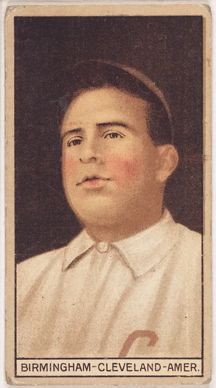 Front of Joe Birmingham card, 1912 T207 Brown Background, catalog no. 14
