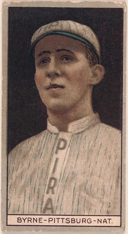 Front of Bobby Byrne card, 1912 T207 Brown Background, catalog no. 23