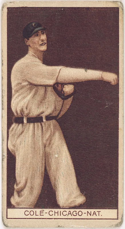 Front of King Cole card, 1912 T207 Brown Background, catalog no. 33