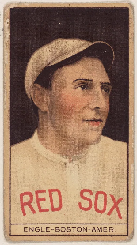 Front of Clyde Engle card, 1912 T207 Brown Background, catalog no. 55