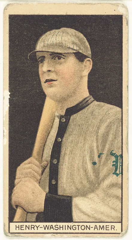 Front of John Henry card, 1912 T207 Brown Background, catalog no. 79