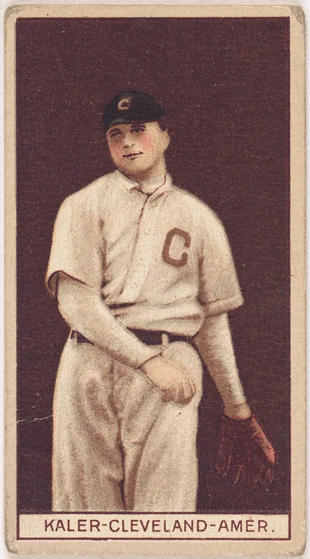 Front of George Kahler card, 1912 T207 Brown Background, catalog no. 88