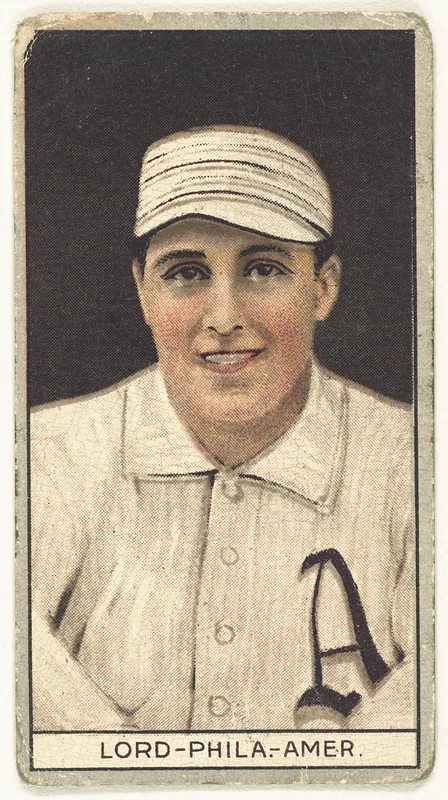 Front of Bris Lord card, 1912 T207 Brown Background, catalog no. 111
