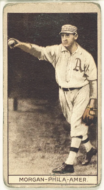 Front of Cy Morgan card, 1912 T207 Brown Background, catalog no. 134