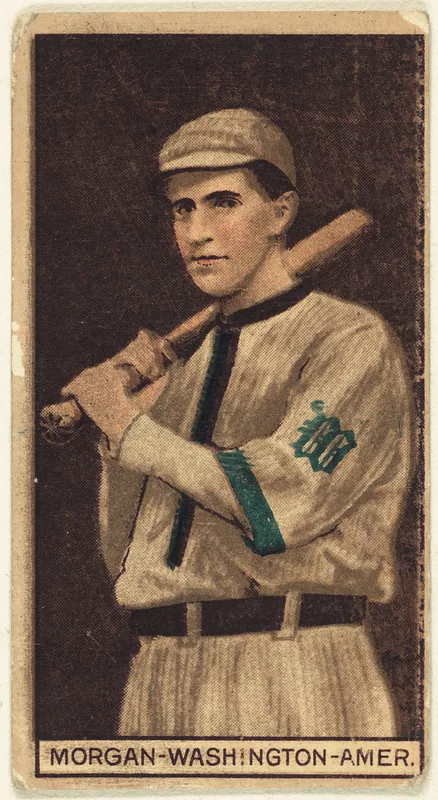 Front of Ray Morgan card, 1912 T207 Brown Background, catalog no. 135