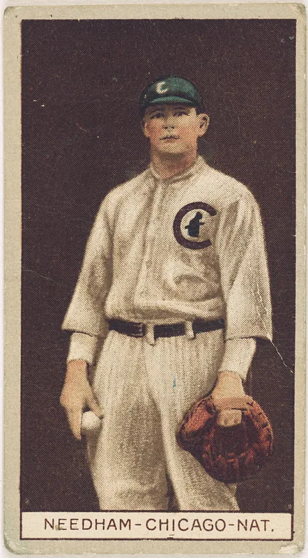 Front of Tom Needham card, 1912 T207 Brown Background, catalog no. 139