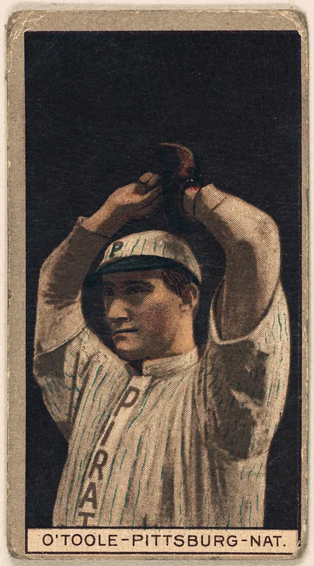 Front of Marty O'Toole card, 1912 T207 Brown Background, catalog no. 147