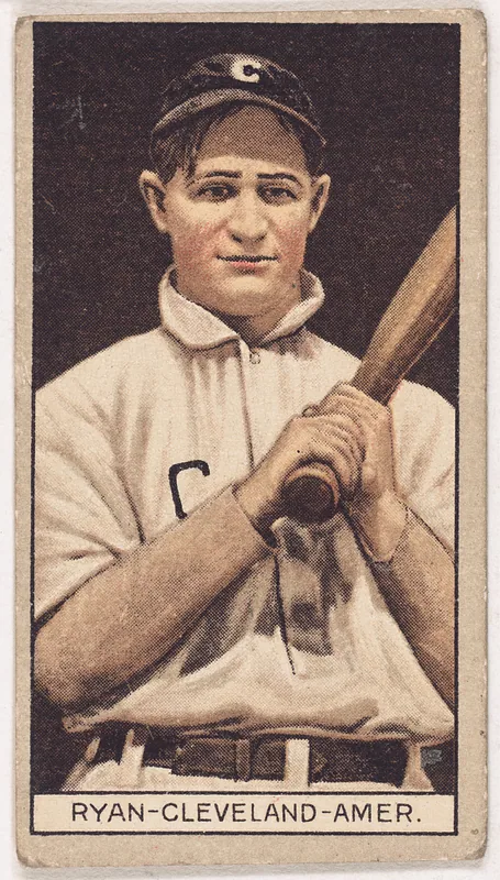 Front of Buddy Ryan card, 1912 T207 Brown Background, catalog no. 159