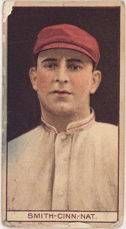 Front of Frank Smith card, 1912 T207 Brown Background, catalog no. 168