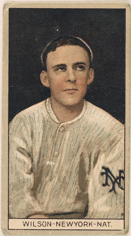 Front of Art Wilson card, 1912 T207 Brown Background, catalog no. 198