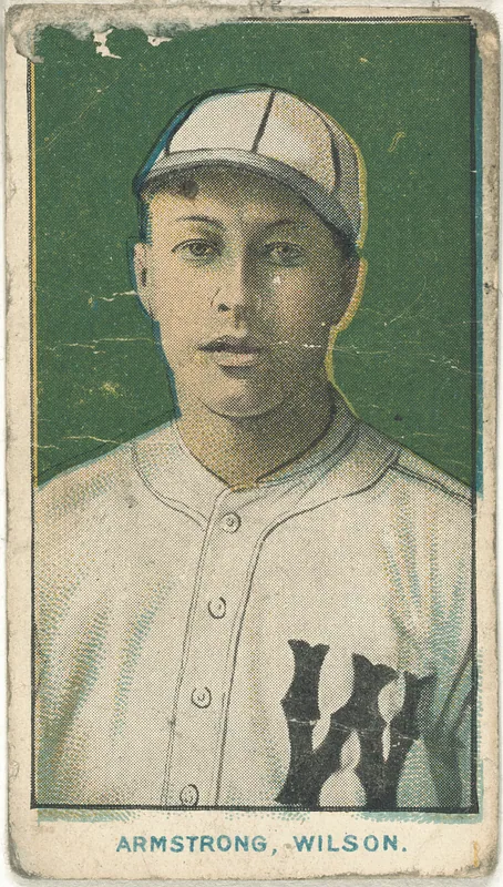 Front of Charles Armstrong card, 1910 T209 Contentnea, catalog no. 1