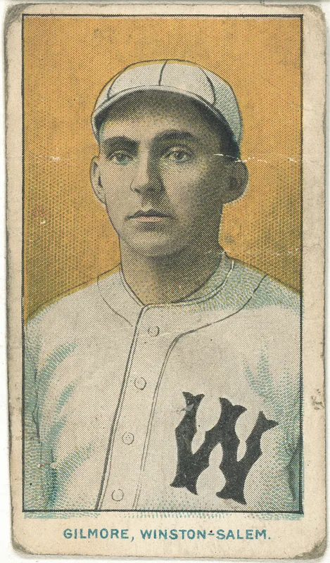 Front of Hub Gilmore card, 1910 T209 Contentnea, catalog no. 8