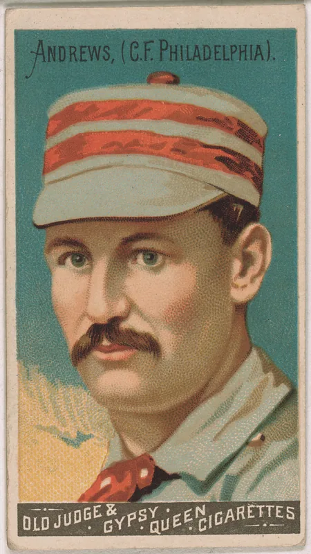 Front of Ed Andrews card, 1888 N162 Goodwin Champions, catalog no. 1